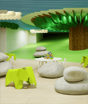 kids playroom 3D Virtual Tour Company